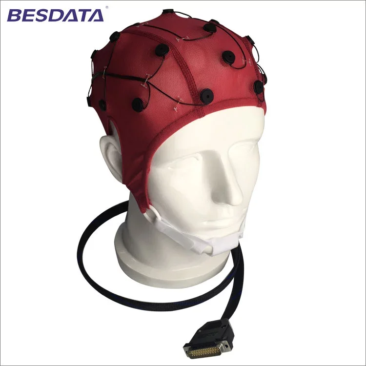 Neurofeedback Clinic research EEG Electro-cap Systems  hat with electrodes