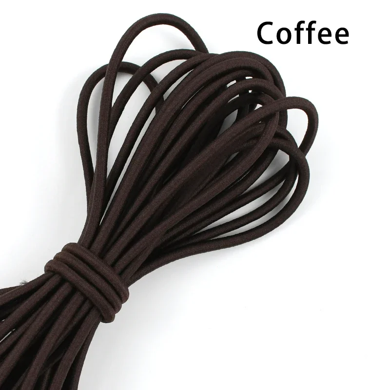 Multicolor Round Elastic Cord Rubber Rope