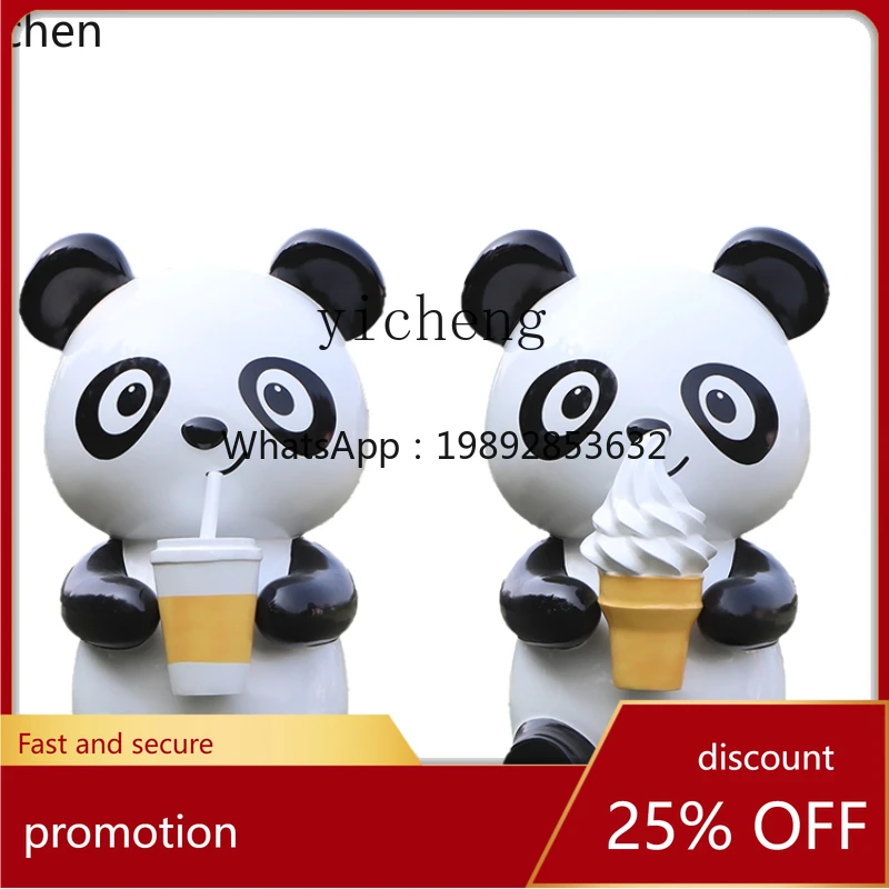 YFY Outdoor Park Sculpture Kindergarten Lawn Scenic Spot Courtyard Shopping Mall Animal Landscape Sketch Ornaments