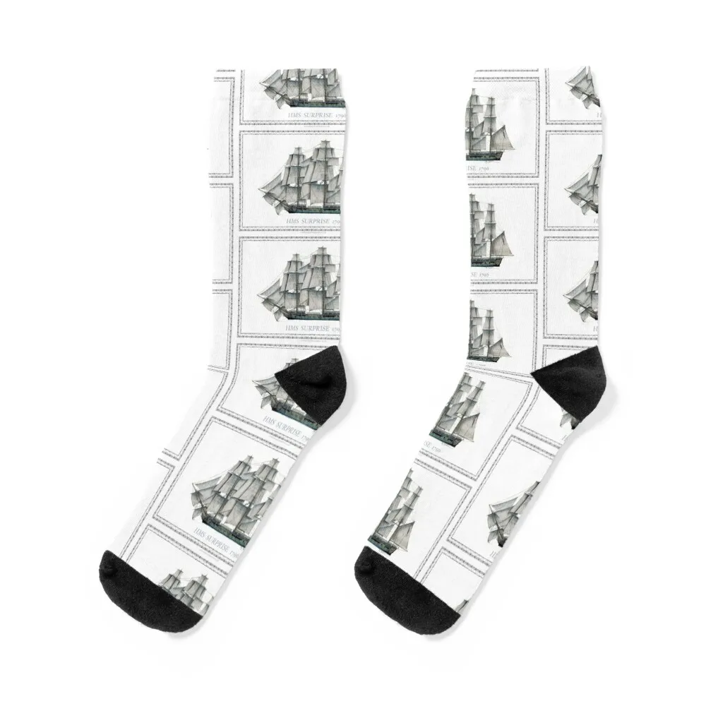 HMS Surprise Socks ankle aesthetic custom warm winter Socks Women's Men's