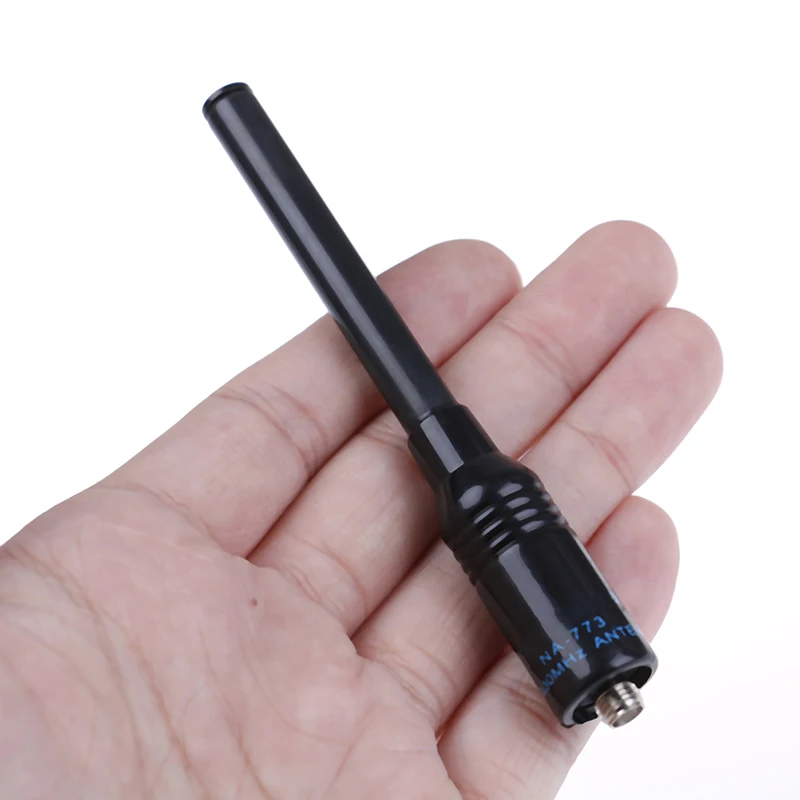 NA-773 SMA-F UHF+VHF Handheld Telescopic Antenna For BAOFENG UV-5R/82/B5/B6 888S