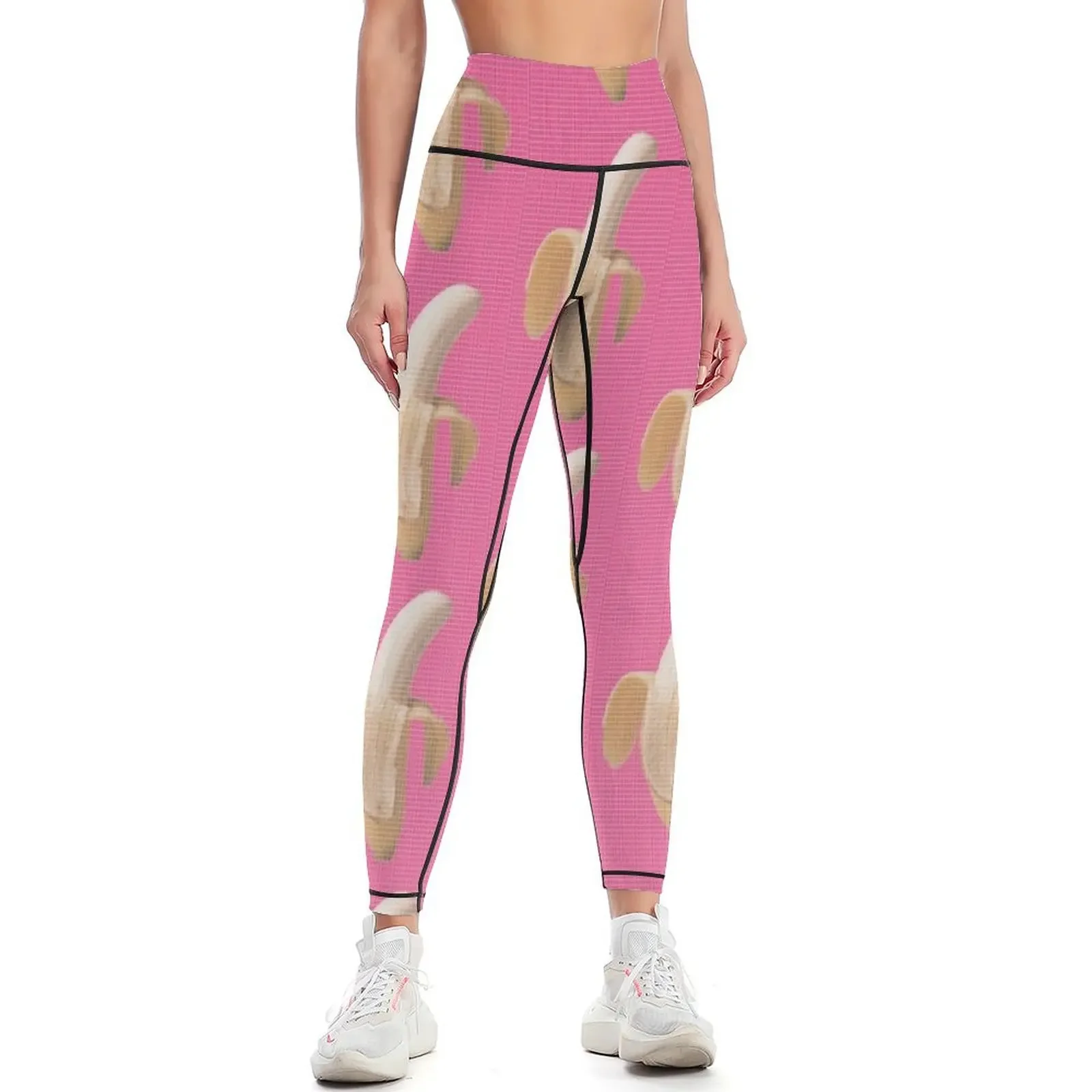 

Top Banana - Pink Leggings gym wear Sports female exercise clothing for Women's sports pants Womens Leggings