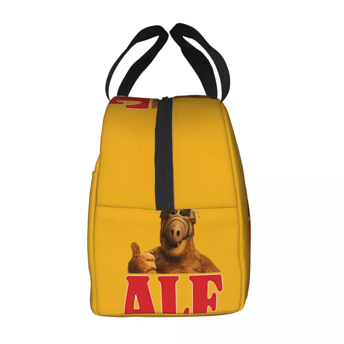 Alf Thumbs Up Lunch Bag Cooler Thermal Insulated Alien Life Form Lunch Box for Women Children School Work Picnic Food Tote Bags