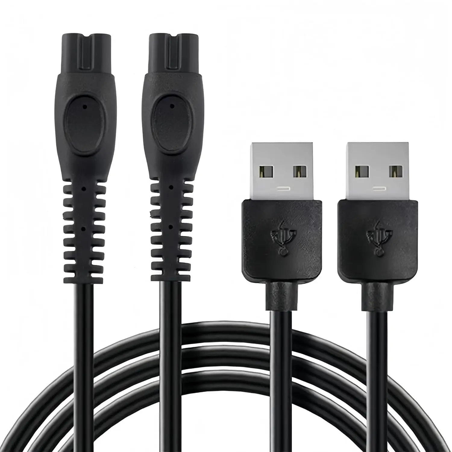 

2pack USB Charging Cord 5V Charger for Latest Version Philips Norelco 2400 X3001/90, X3052/91, QP2834/70, QP2724/90, QP1924/70