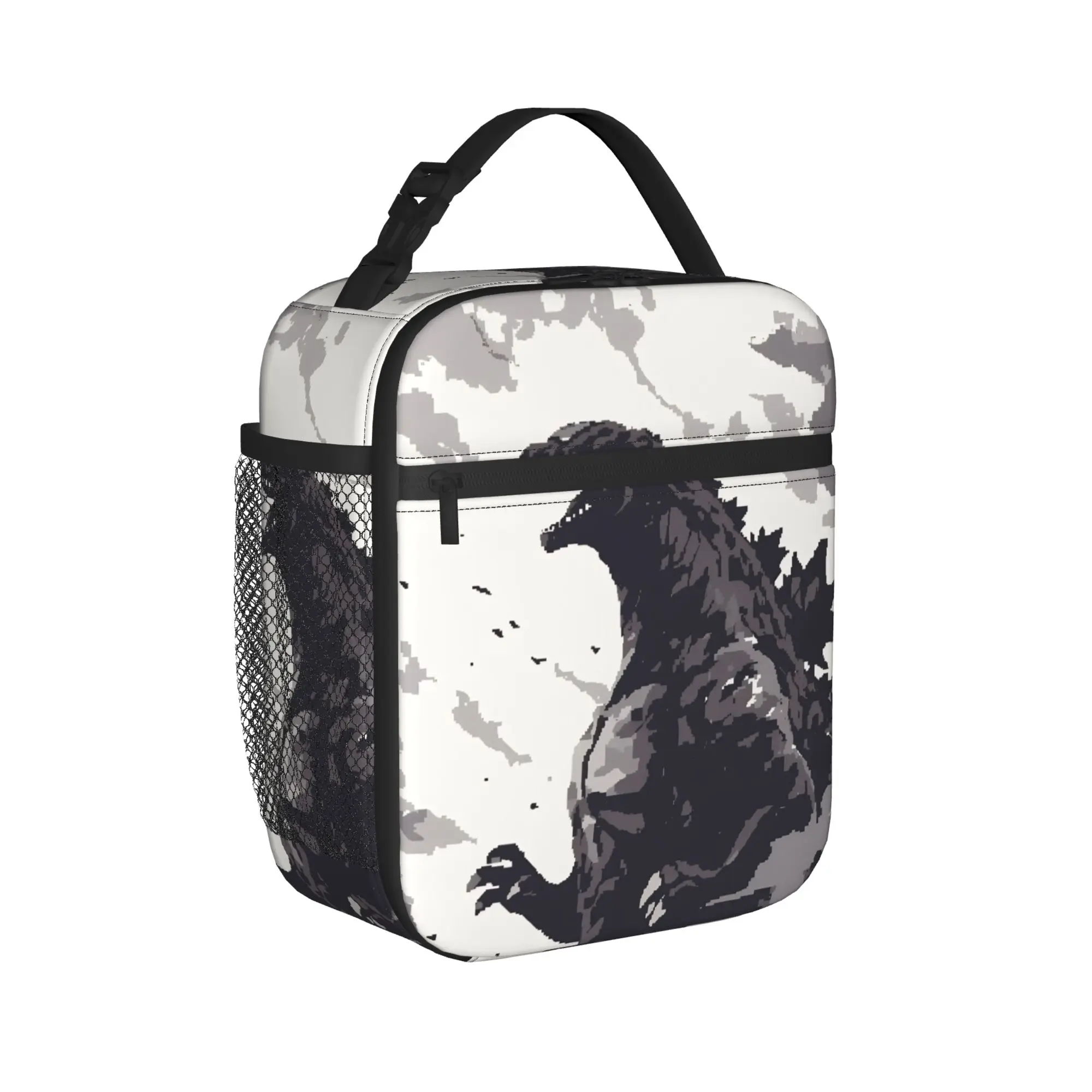 Monster G-Godzillas Thermal Insulated Lunch Bags for Office  Portable Food Bag Cooler Thermal Food Box