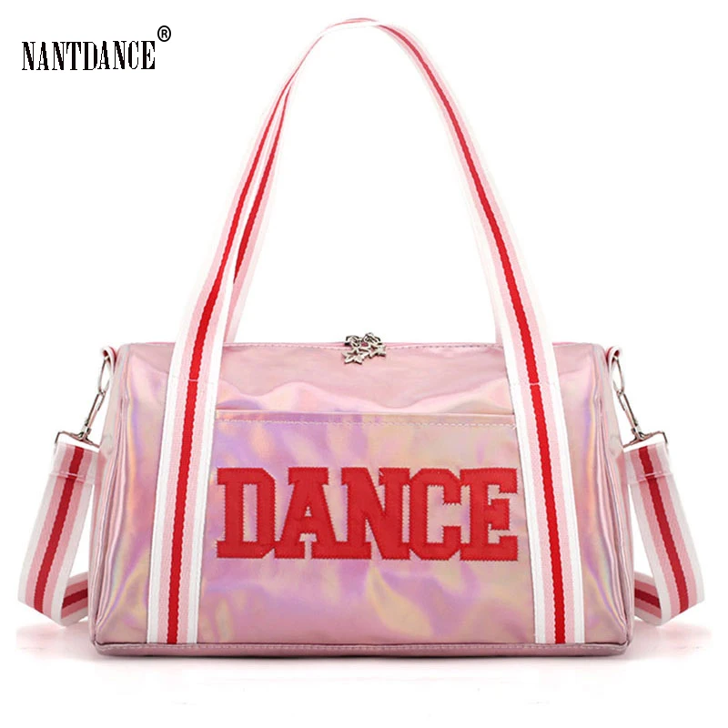 Pink Ballet Dance Bags Girls Sports Dance Kids Backpack Baby Barrels Package Bag Costume Clothes Shoes Dress Handbag