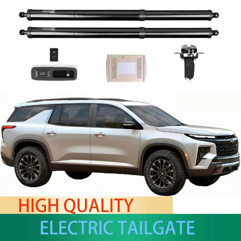 

Electric tailgate modification kit for Chevrolet Traverse, featuring automatic lift and drive for the trunk