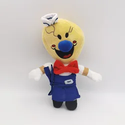 New 25cm Ice Scream Rod Plush Toy Stuffed Soft Toys Cartoon Dolls Horror Game Character Halloween Christmas Decor Gift for Kids