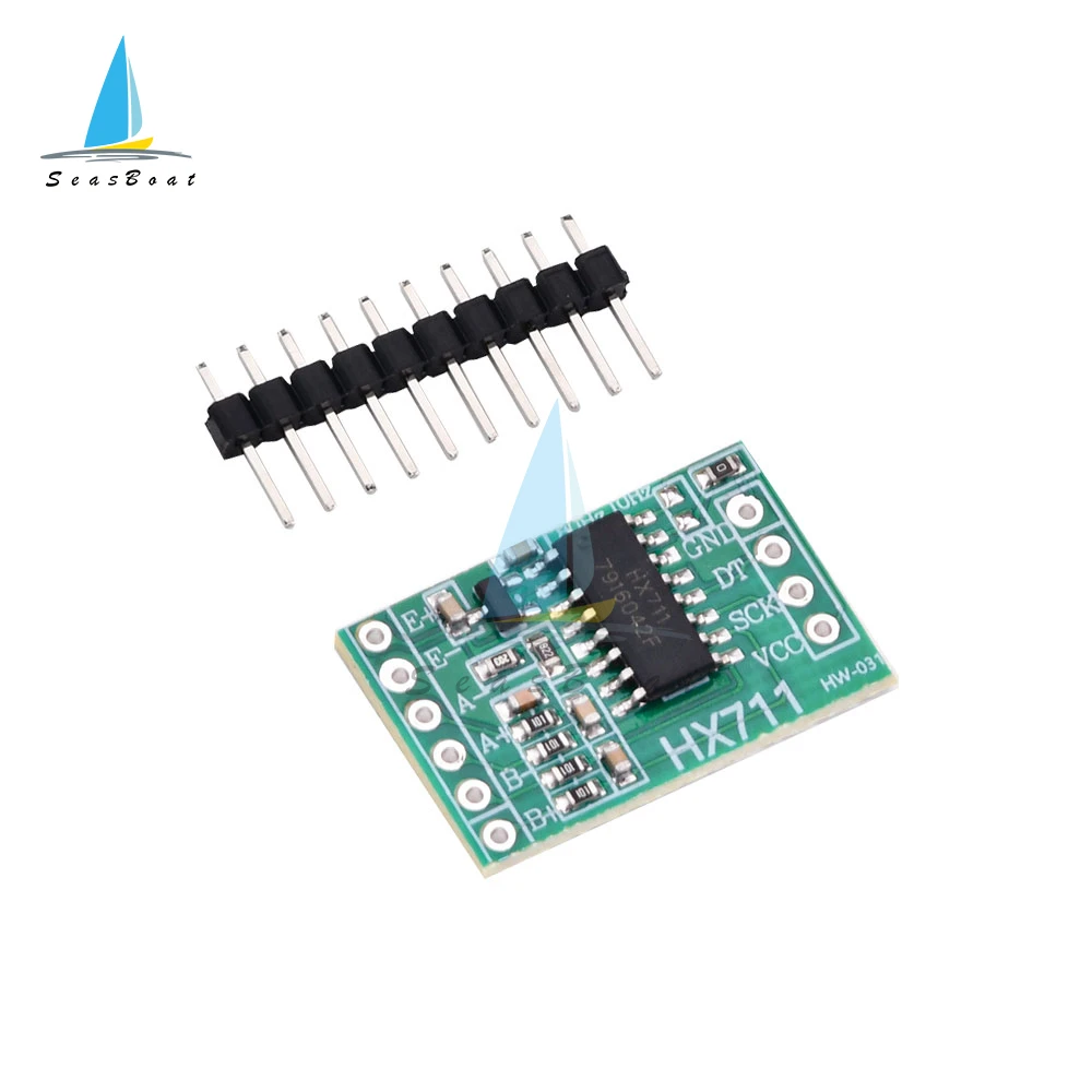 HX711 Dual-channel Weighing Pressure Sensor 24-bit Precision A/D Module Board