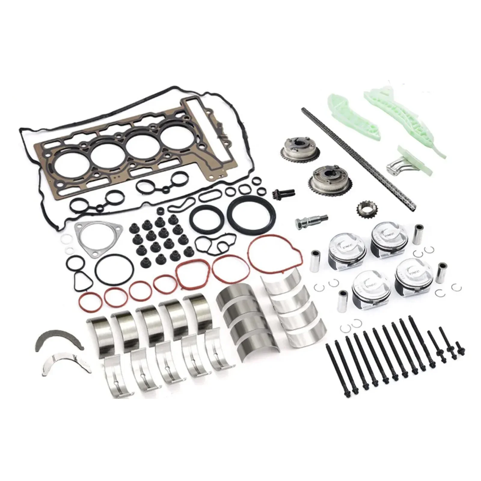 

Engine Overhaul Rebuild Kit Timing Chain Kit VVT Gears For BMW Mini Cooper N13 N14 N18 1.6L 2006-2019 11257566019