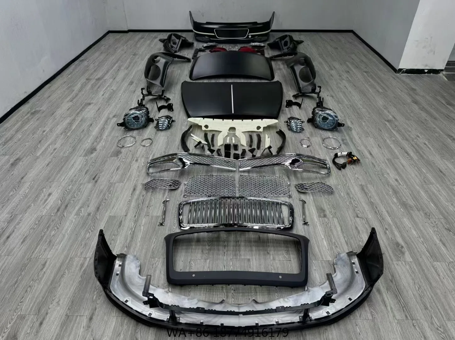 

Upgraded to the New Version, This Body Kit Made of PP and Metal Materials Is Suitable for the Flying Spur.