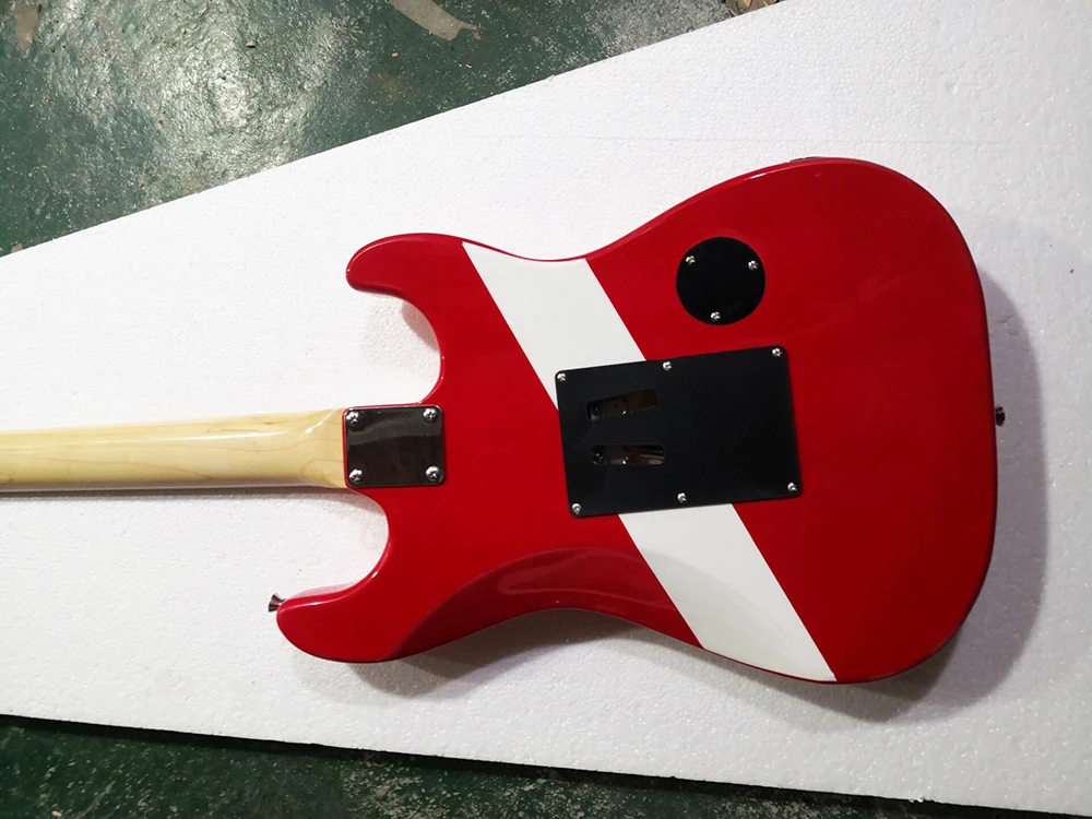 Left Hand Electric Guitar with Tremolo,Maple Fretboard,Customize Logo/Color Available