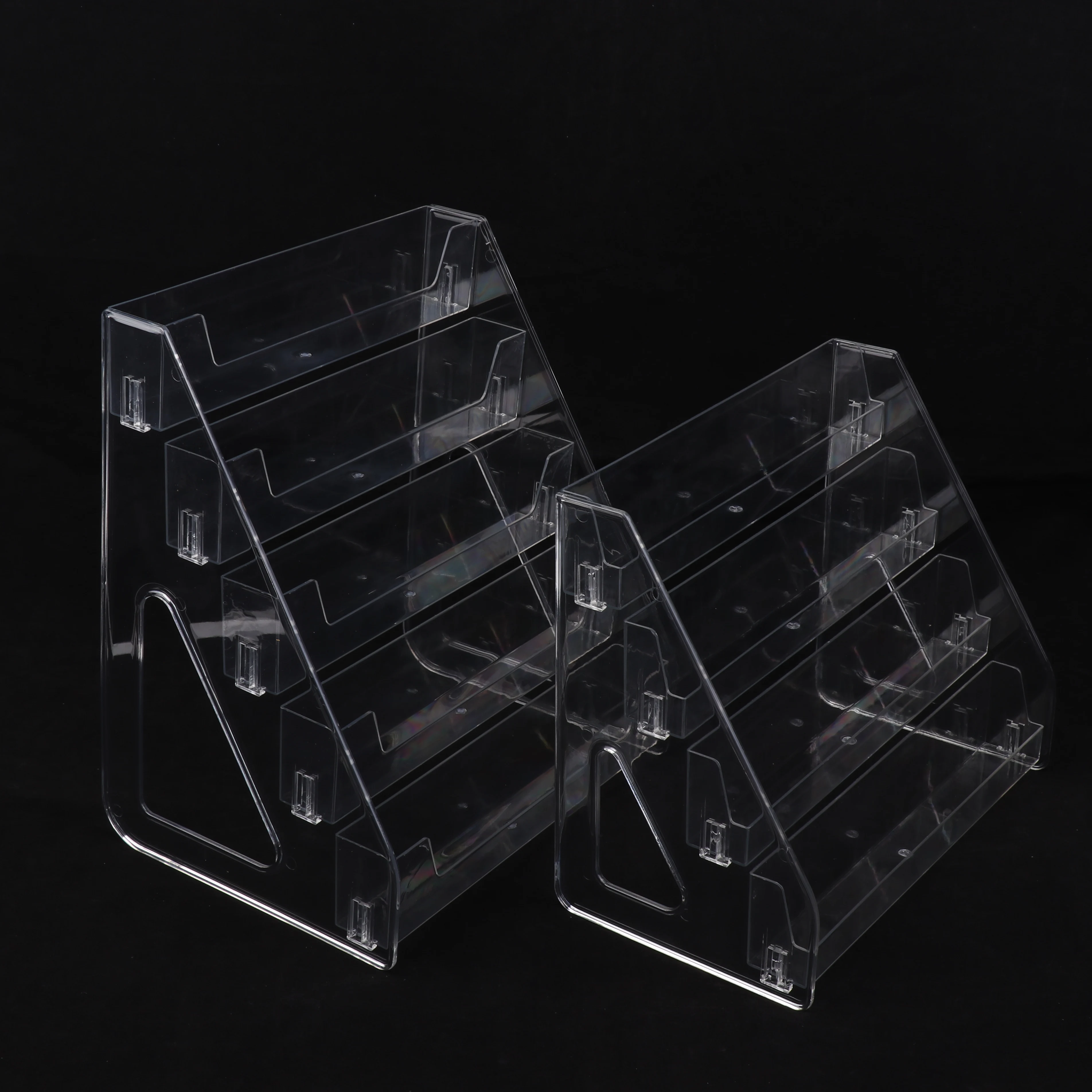 아크릴 다층 립스틱 정리함 3/4/5단 높이 조절 화장품 정리함 네일 향수 디스플레이 스탠드