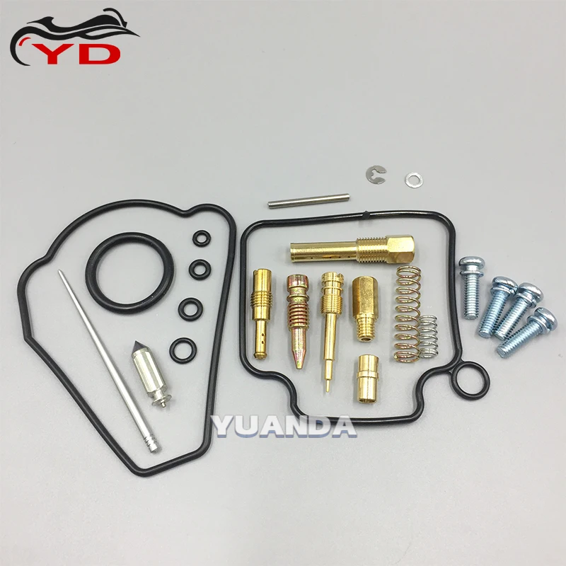 Carburetor Rebuild Kit Repair for Honda Sportrax 400 TRX400X 1999-2008 TRX400EX Carb