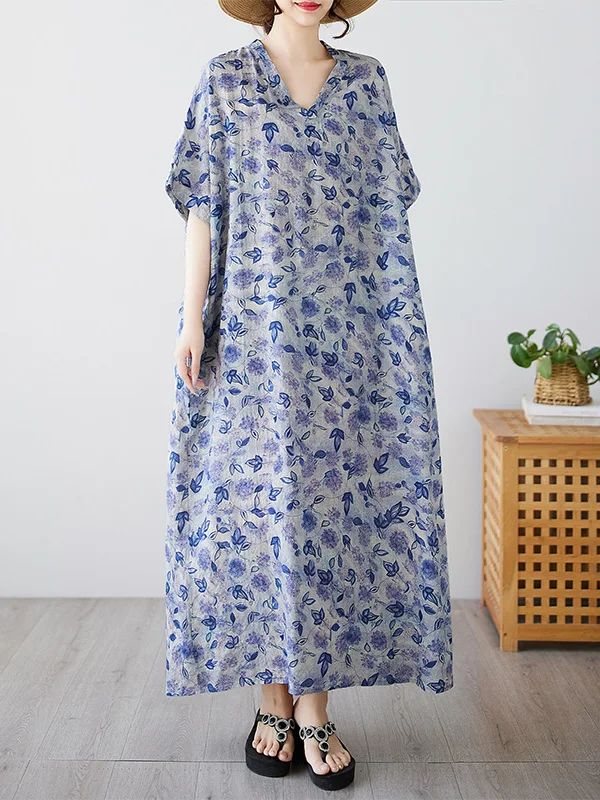 Rok Maxi Katun Campuran Ukuran Besar Model Longgar untuk Wanita, Cocok untuk Musim Panas, Tipis, dan Nyaman untuk Aktivitas Sehari-hari