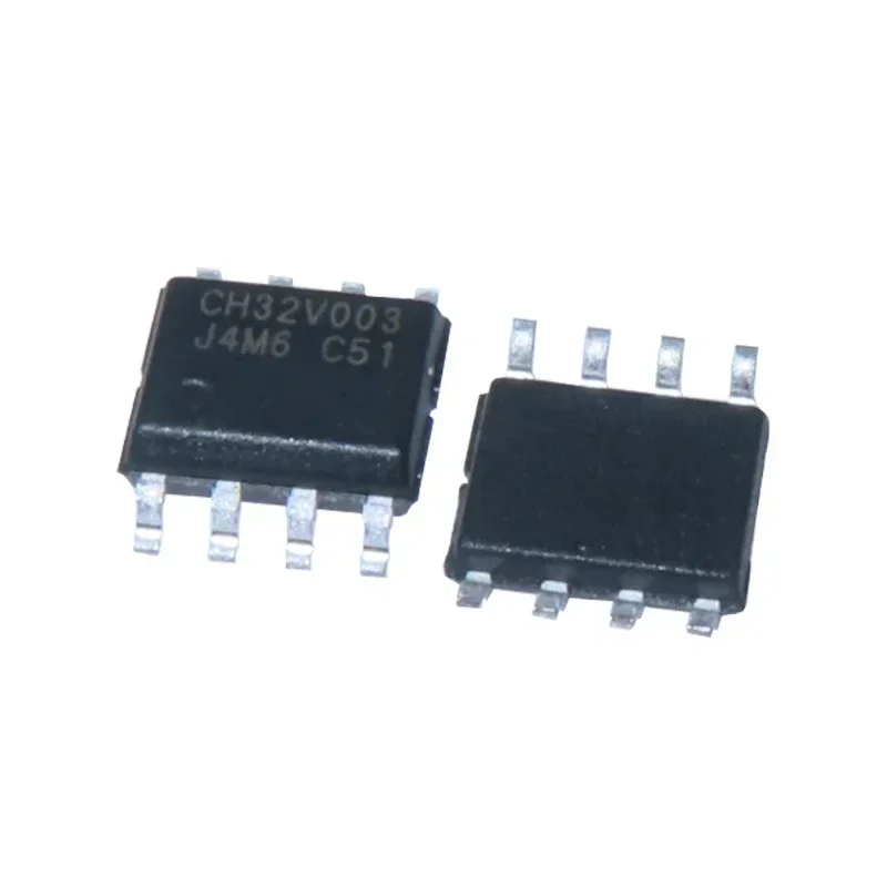 10 teile/los ch32v003a4m6 ch32v003f4p6 tssop20 ch32v003j4m6 sop8 ch32v003f4u6 32-Bit Allzweck-RISC-V mcu in Industrie qualität