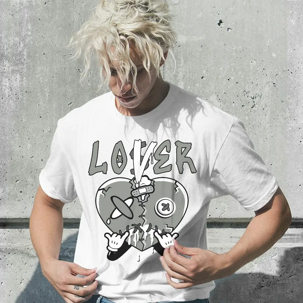 Dunkare Shirt to Match Paris Cement Grey 4s Graphic Tee, Sneaker Tee Matching 4 Wet Cement Loser Lover Dripping Unisex Shirt