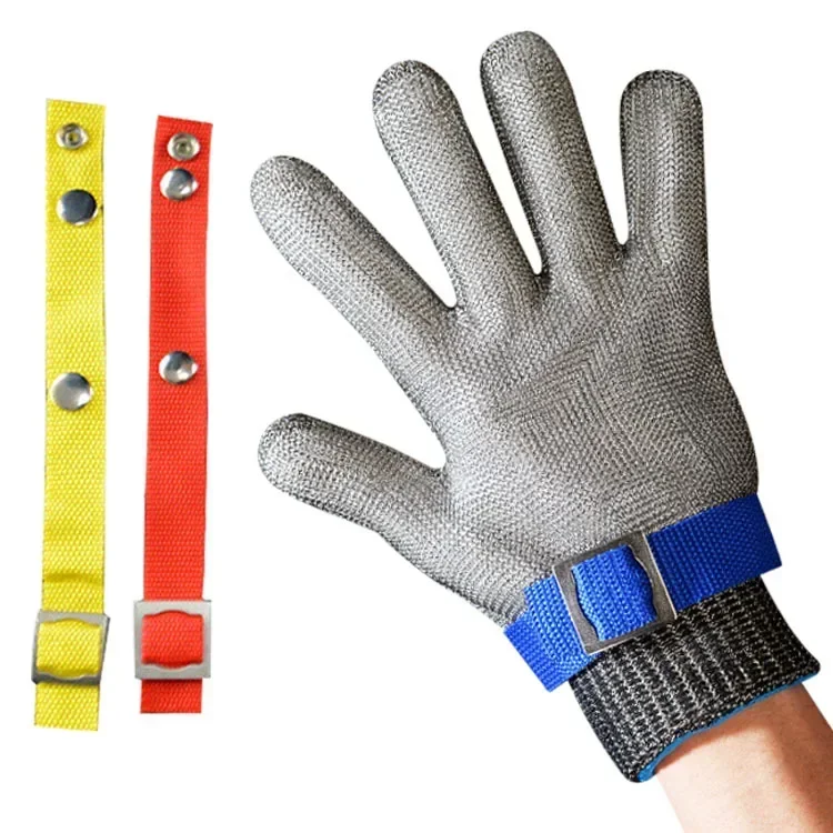 1PCS Cut Resistant Stainless Steel Gloves Working Safety 316 Gloves Metal Mesh Anti Cutting For Butcher Work Man