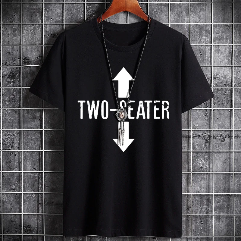 

Summer Men's New T-shirt Round Neck Pure Cotton Comfortable Printed T-shirt Fashion Versatile Street Trend Fashion T-shirt Men's