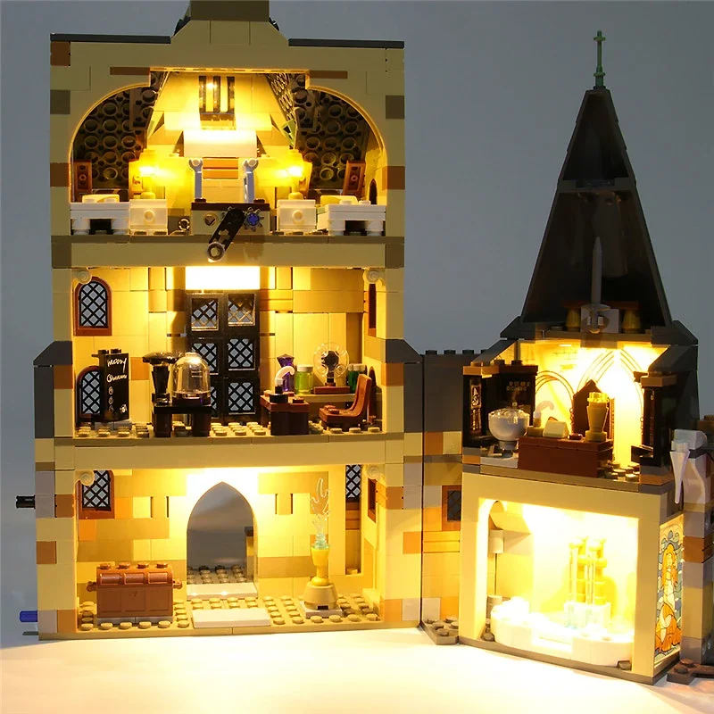 DIY LED Light Kit For LEGO 75948 Hogwarts Clock Tower   (Only LED Light,Without Blocks Model)