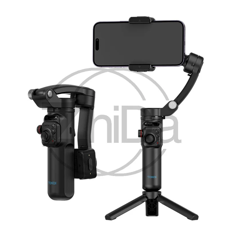 3‑Axis Handheld Smartphone Gimbal Stabilizer Face Tracking Anti‑Shake Selfie Live Stream Bracket