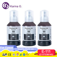111 C13T03M140 T03M Compatible Refill Ink for Epson EcoTank ET-M1100/M1120/M1140/M1170/M1180/M2120/M2140/M2170/M3140/M3170/M3180
