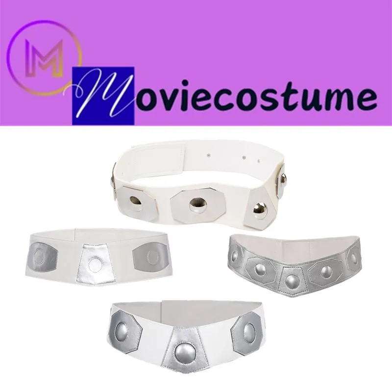 

Взрослый/Детский пояс Леи для косплея принцессы, ТВ, космическая битва, фантазия, ретро пояс, аксессуары для карнавального костюма на Хэллоуин