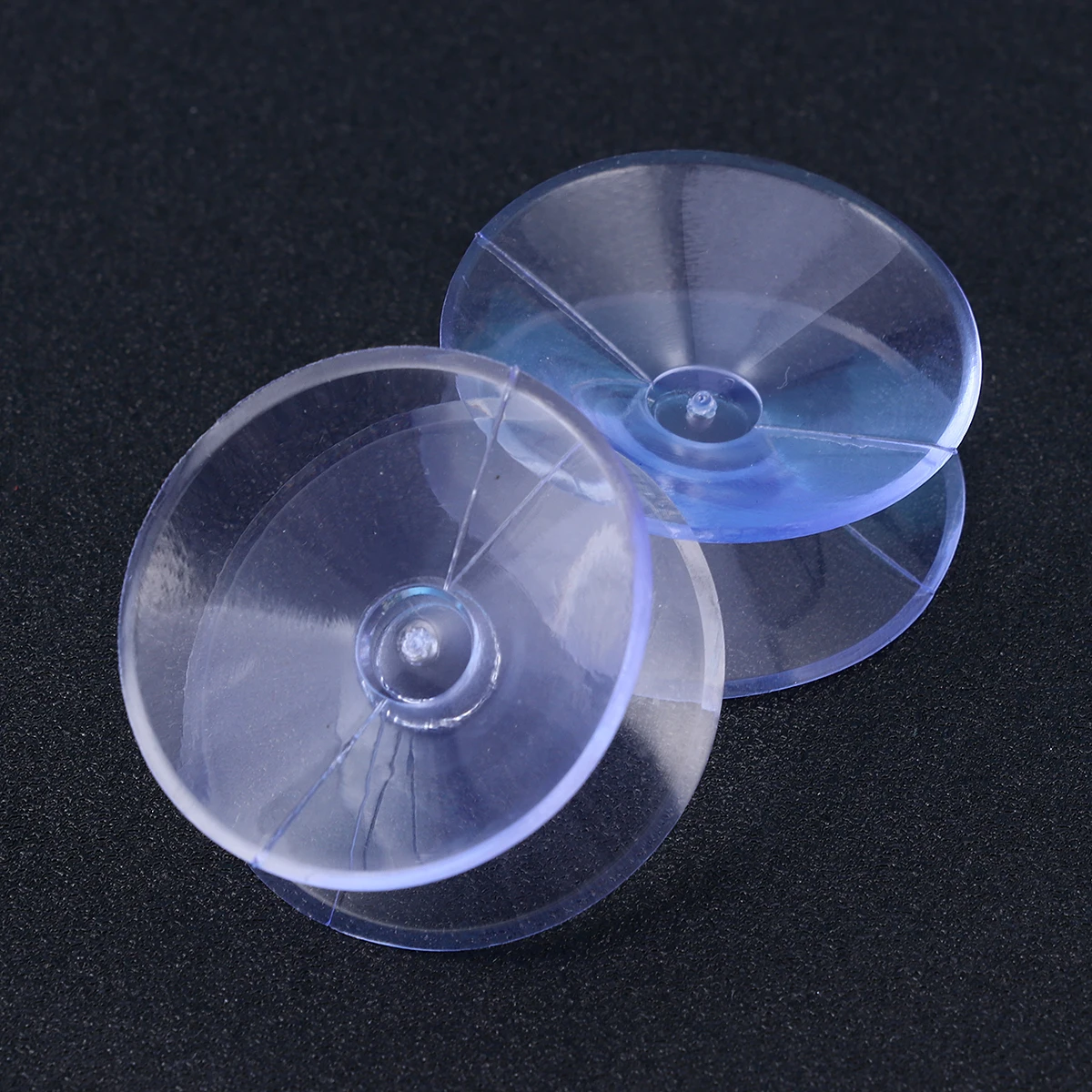 

12 Pcs Transparent Suckers Non-slip Mat Anti Pads Double-sided Suction Cup Bracket Coffee Table S for niture Glass Tops