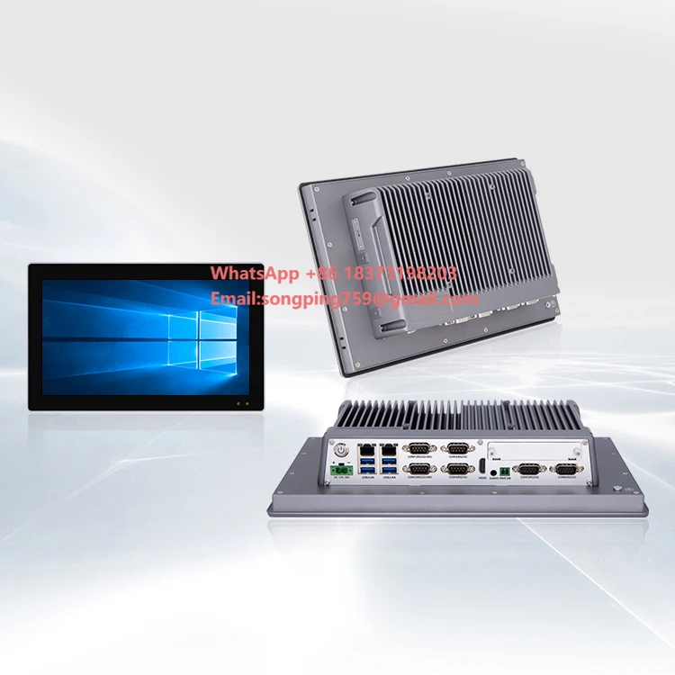 

Android/linux/win 10 11 Industrial Control Touch Panel PC Embedded/wall-mounted All in One for Workshop PLC Control