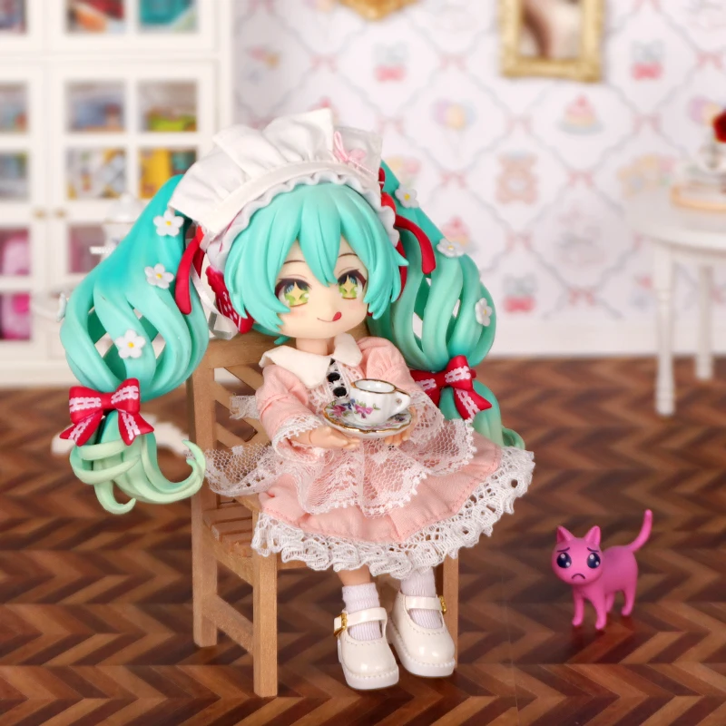 

OB11 Clothes Pink Gown Skirt Set Clothes Decoration Molly, GSC Body, 1/12bjd Doll Clothes Toy Clothing