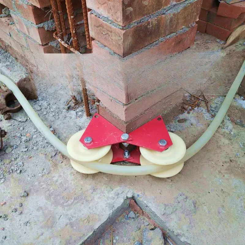 Electric High-altitude Operation Retract protect Pulley Labor-saving Rope Anti-wear Wheel Cable