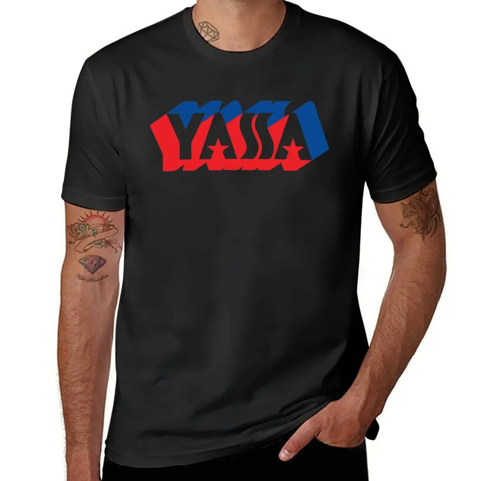 YASSA T-Shirt anime stuff for a boy anime figures men t shirt