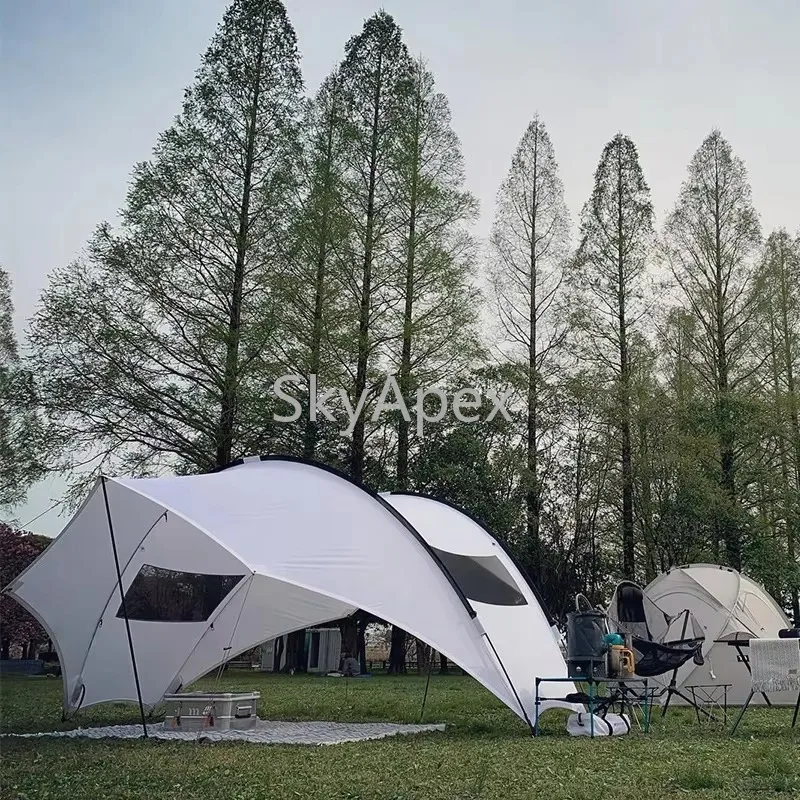 5-8 Person Lightweight Spherical Camping Tent Waterproof Sunscreen Windproof UV Protection Heavy Duty Portab Outdoor Canopy Tent