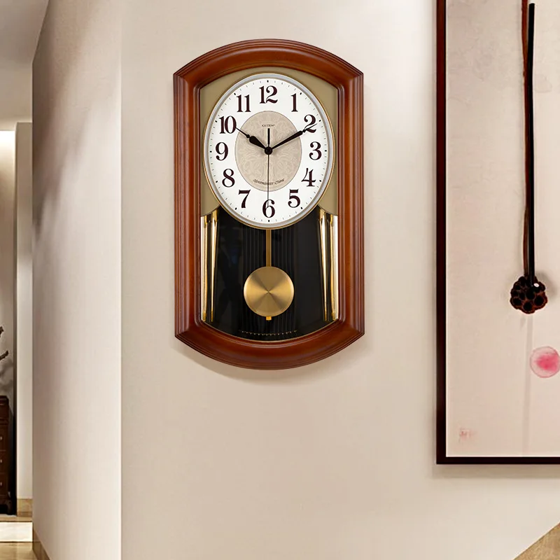 The hour clock, wall clock, Chinese retro