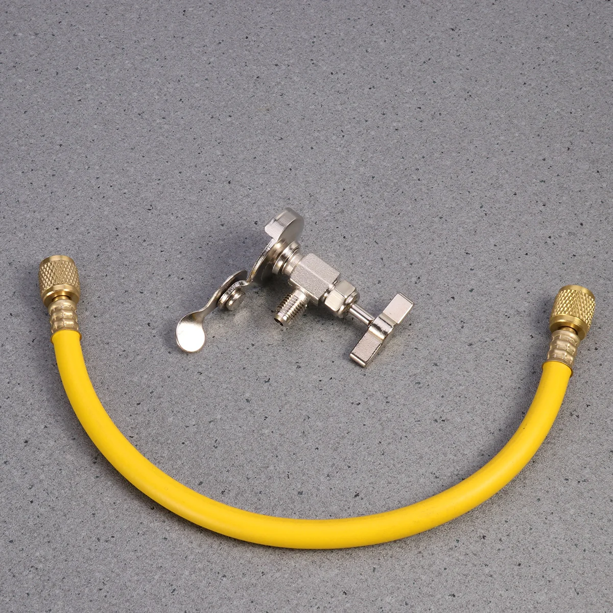 

R134A Charging Refrigerant Supplement Pipe Auto Ac Can Tap Recharge Strong Construction Side Connected Opener Compatible With