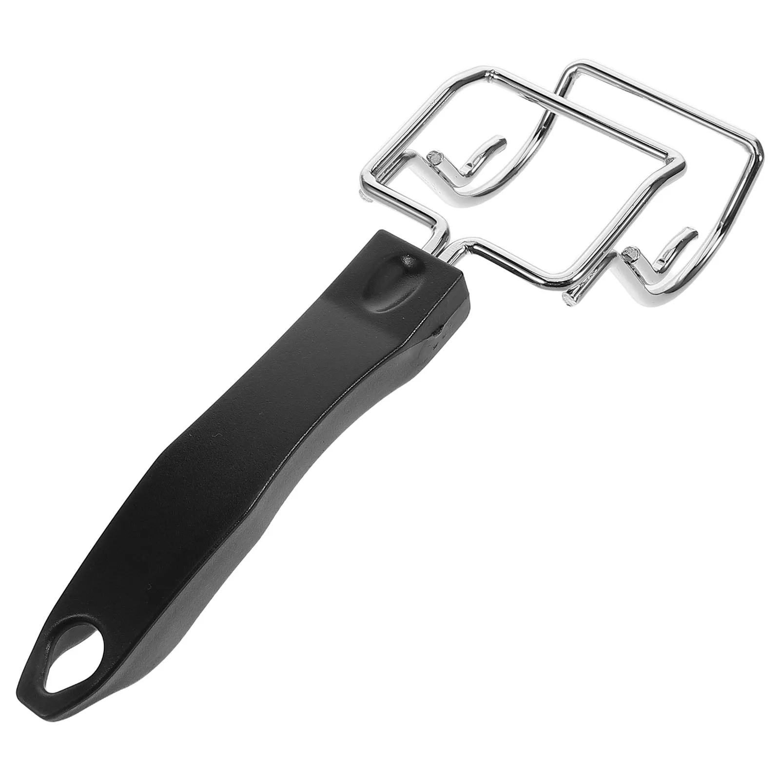 

Stainless Steel Fire Tong Portable Oven Tray Extractor Bbq Tray Lifter Multi Functional Kitchen Tool for Camping Outdoor
