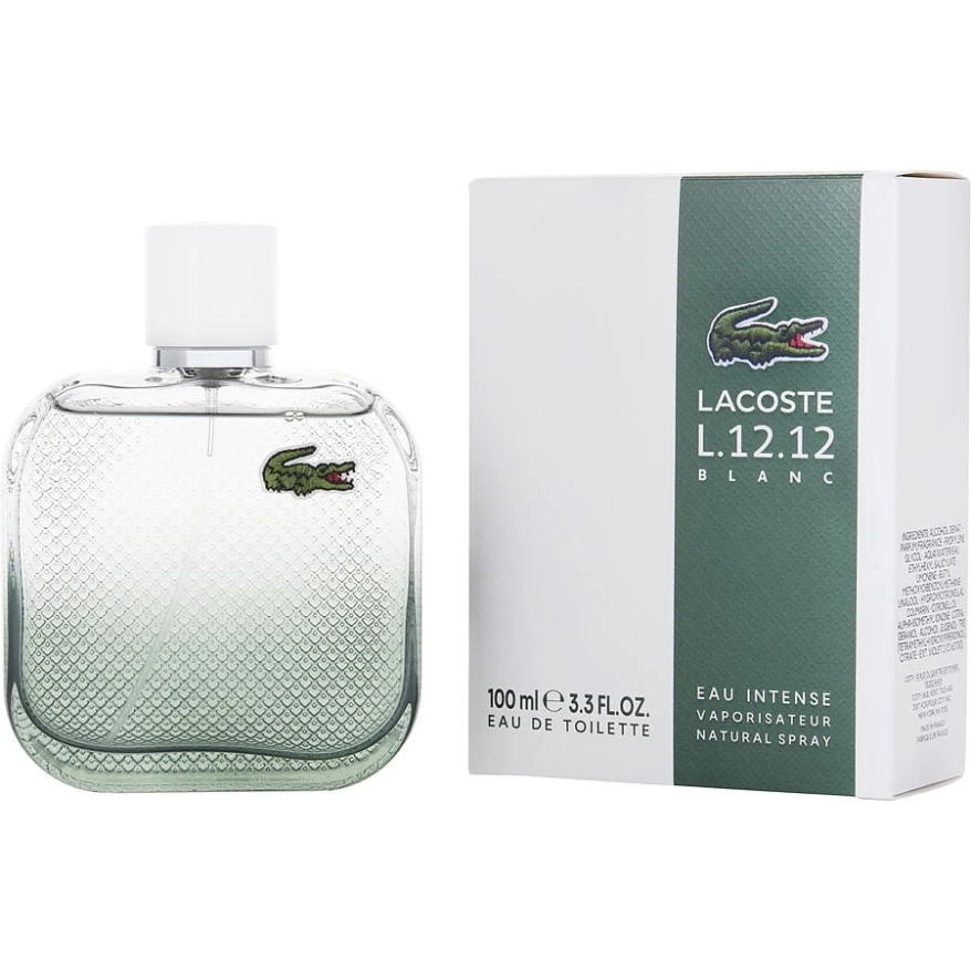 

Lacoste L.12.12 Blanc Eau Intense for men Eau De Toilette Spray 100ml