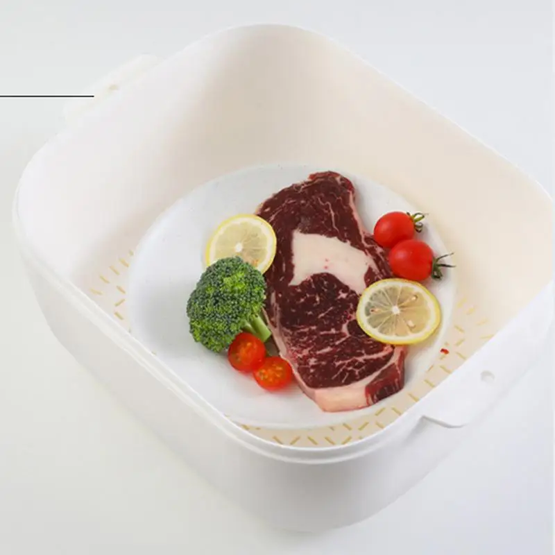 Defrosting Basket For Meat Electric Defrosting Basket 4 In 1 Thawing Basket Board Atomized Thawing Tray Defroster Plate For