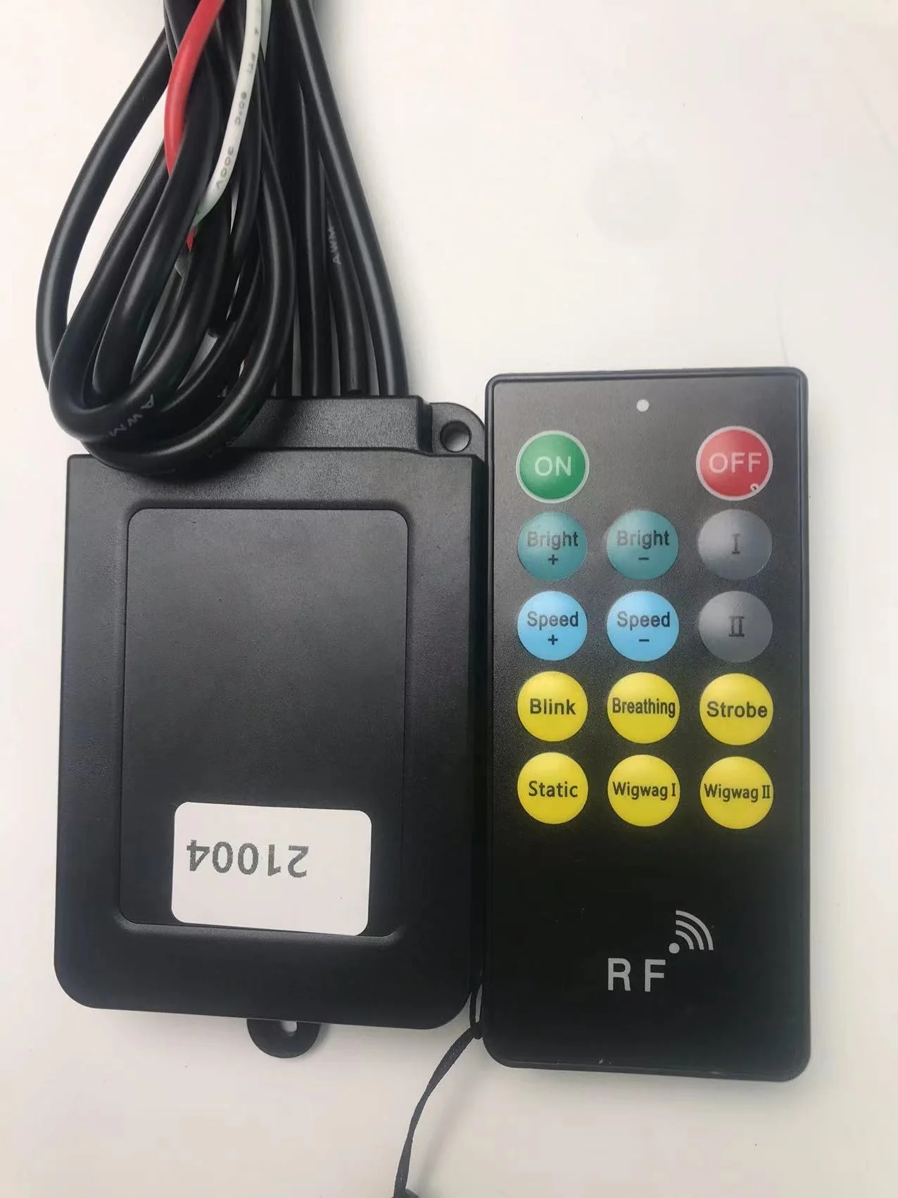 

2026 New Wireless Remote Application ControlController for White/RGBW/Rotary LED Light Wheel Light Rock Light Kit Module