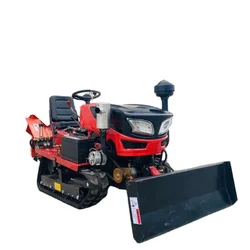 New Functional Crawler Mini-tiller Walking Tractor Cultivator Field Return Machine Pastoral Management Machine Rotary Tiller