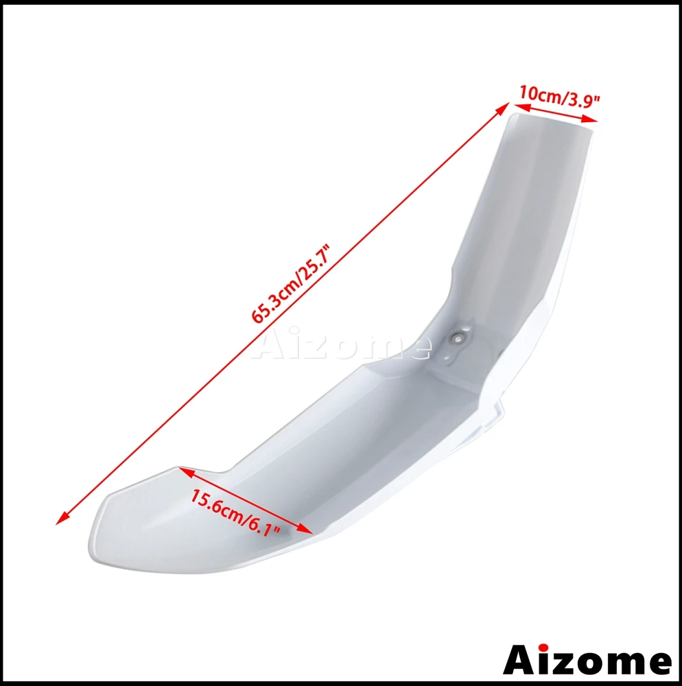 Motorcycle PP Plastic White Front Mudguard Fender Protecor For SX/SX-F/XC/XC-F/EXC/EXC-F/XC-W 125-500 2016-2019 MX Off Road Part