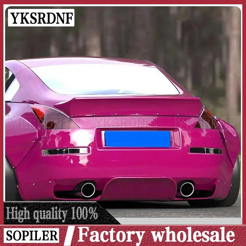 

Для 2003-2008 Nissan 350Z Fairlady Z34 | Стиль ракетки Банни, спойлер крышки багажника (ABS пластик-матовый черный)