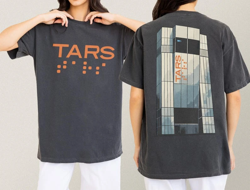 Science fiction movie Tals T-shirt cool space science movie pattern T-shirt     Unisex streetwear shirt  graphic t shirts