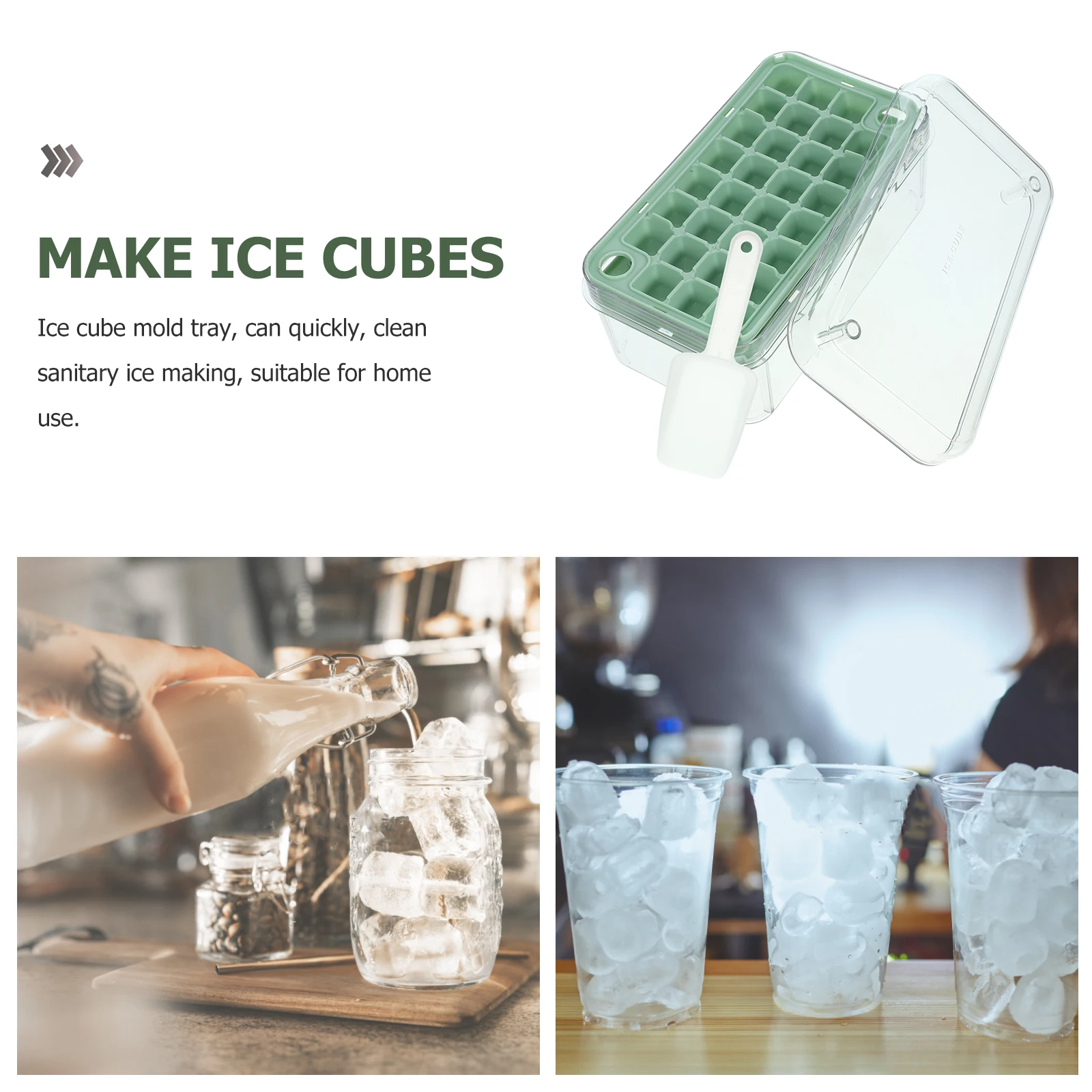 

Reusable Cube Mold Freezer Making Tool For Home Quick Release Tray For Cocktails – Practical Ice Balls Maker Diy Ice