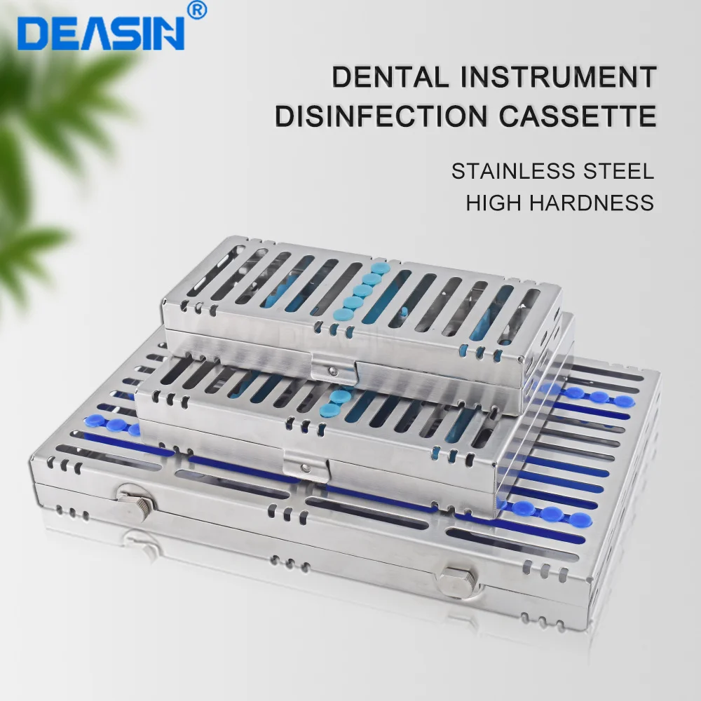 For 5Pcs /For 10 Pcs/For 20 PcsHigh quality  Dental Instrument Disinfection cassette Stainless steel