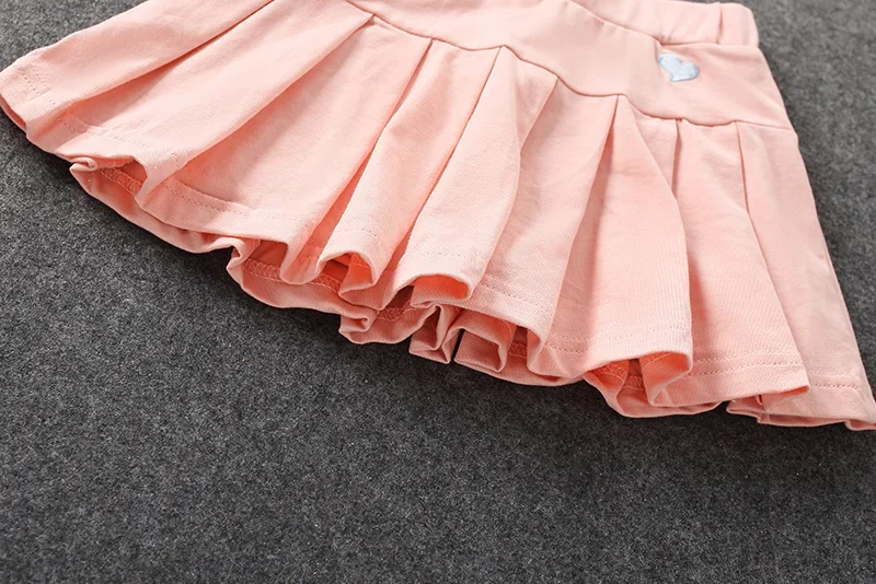 Der neue All-Match-Plissee-Culottes für Mädchen mit mittlerem und kleinem Sommer rock für Kinder und inneren Sicherheits hosen – Detail 12