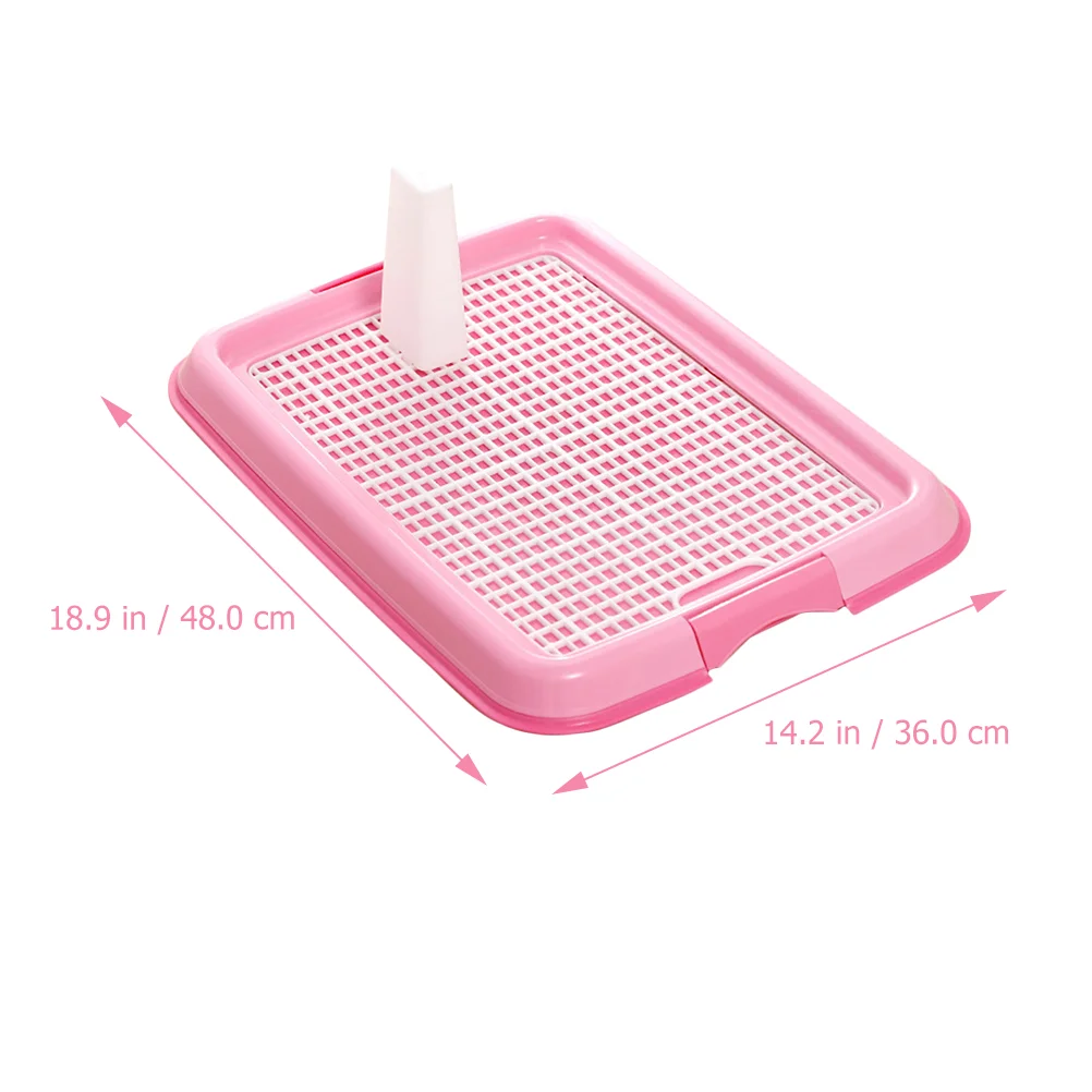 Potty Toilet Dog Puppy Training Pet Indoor Pads Pad Cat Holder Tray Mesh Pee Starter Kit Potties Mat Gird Replacement Diapers