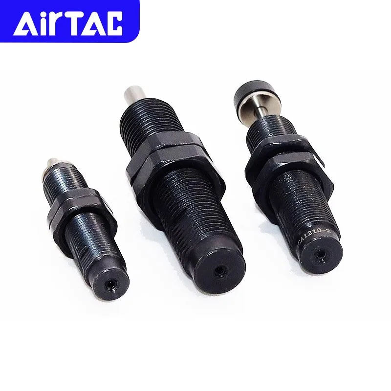 AIRTAC الأصلي هوائي التعويض الذاتي نوع امتصاص الصدمات عازلة هيدروليكية ACA1007 1210 1412 1620 2025 2550 2750 3325 3650
