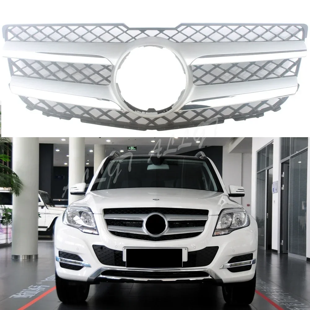 

Front Racing Billet Bumper Grille Upper Facelift Grill For Mercedes-Benz X204 GLK Class GLK250 GLK300 GLK350 2013 2014 2015 OEM