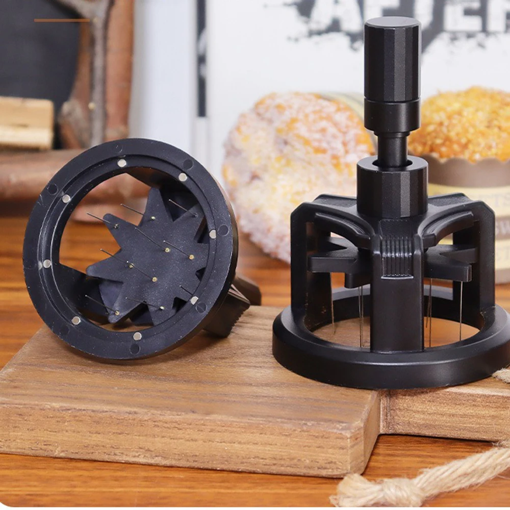 

Coffee Rotary Cloth Powder Needle Magnetic Suction Anti-slip 51/53/58mm Portable Agglomeration and Beaten Coffee Tamper Needle